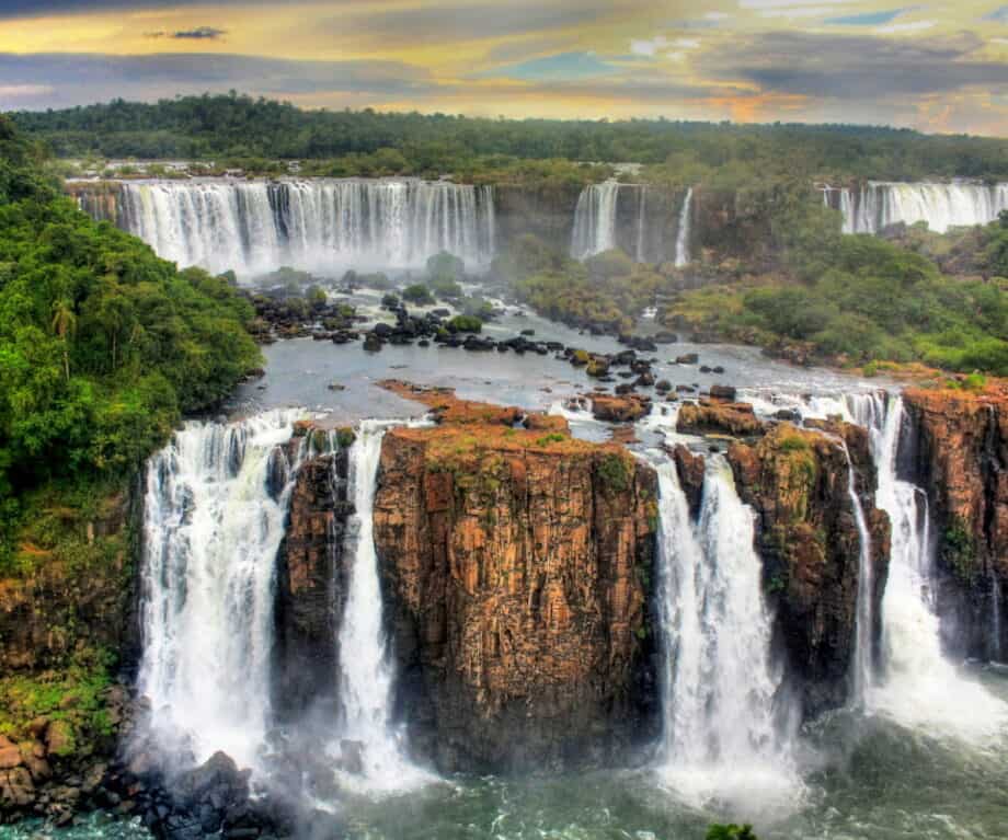 Iguazu: putting Niagara and Victoria Falls to shame