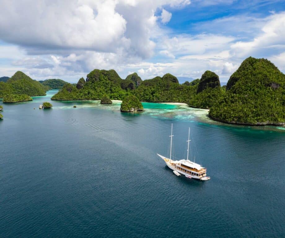 Luxury yacht expeditions in remote regions of Indonesia